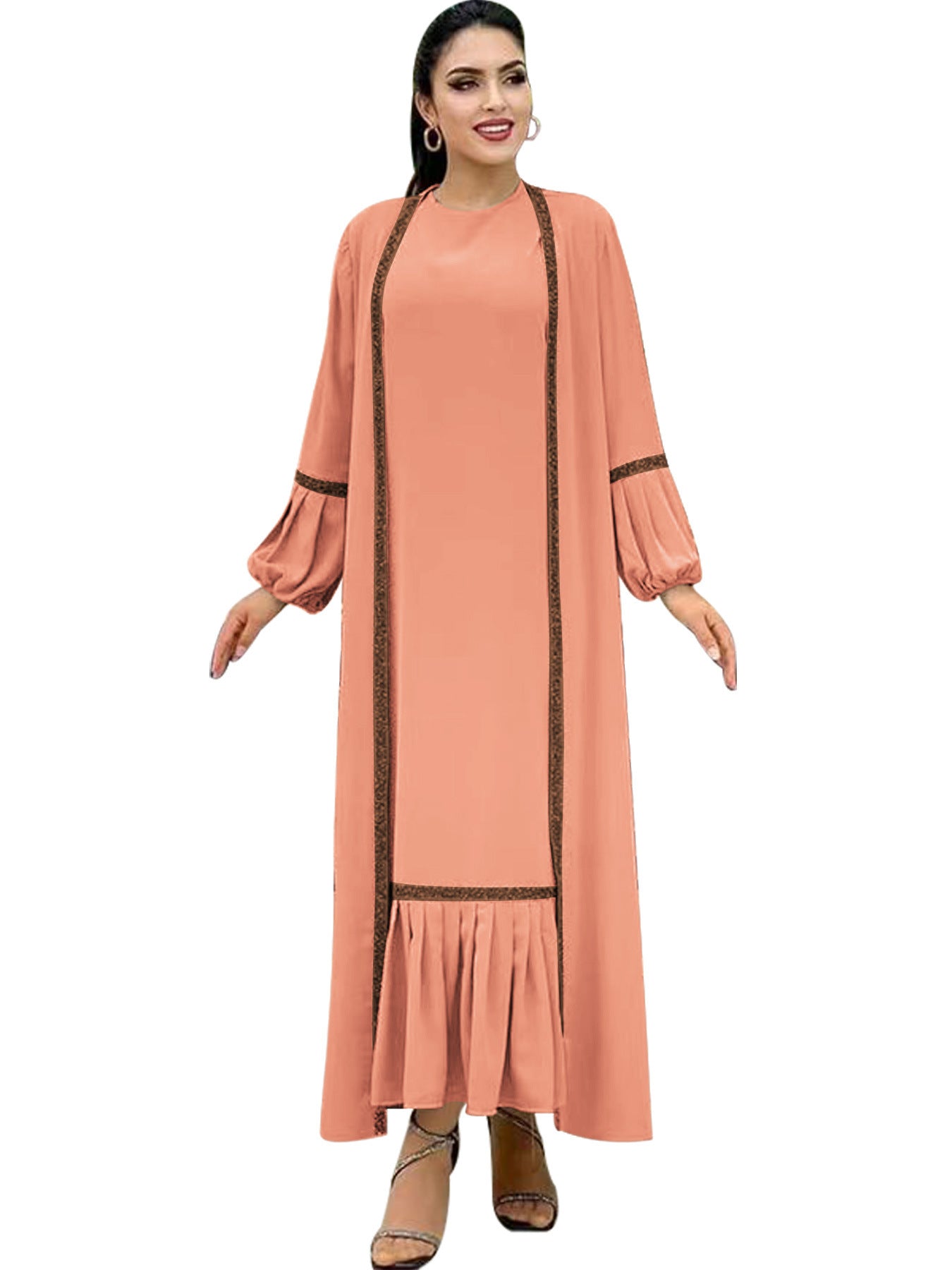 Sequin Two Pieces Abaya