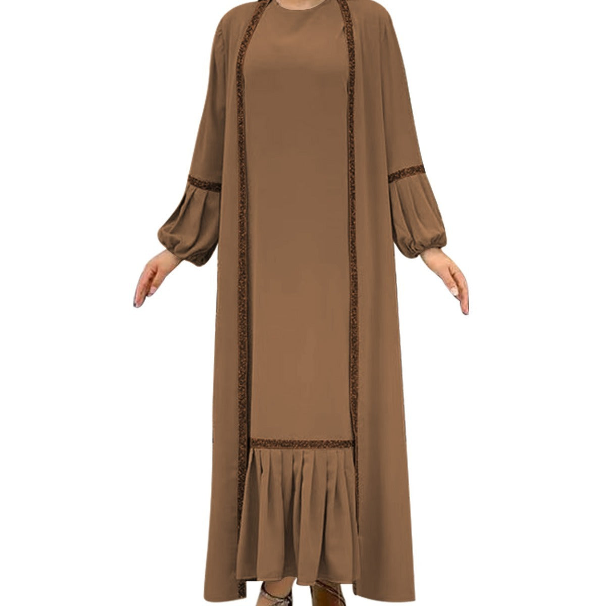 Sequin Two Pieces Abaya