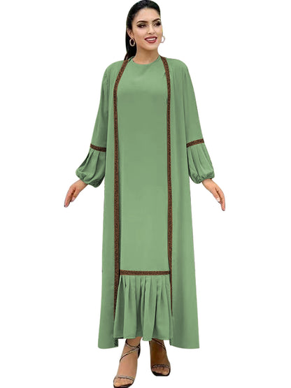 Sequin Two Pieces Abaya