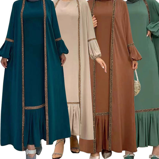 Sequin Two Pieces Abaya