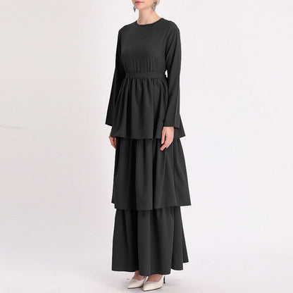 Cottom Ankle Robe Dress