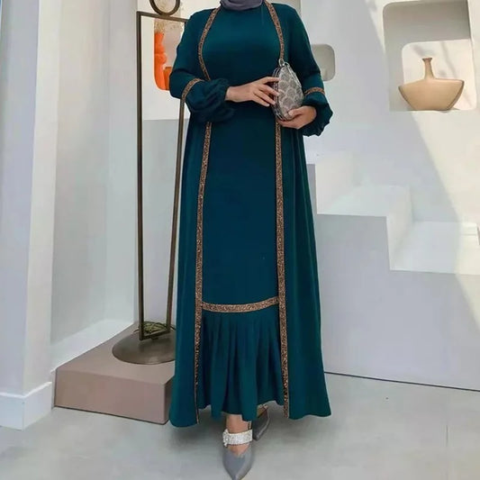 Sequin Two Pieces Abaya