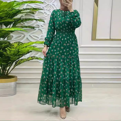 Chiffon Flower Elegant Dress