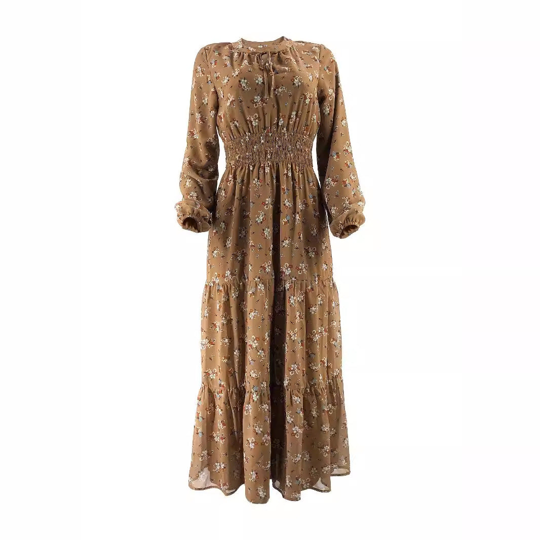 Chiffon Flower Elegant Dress