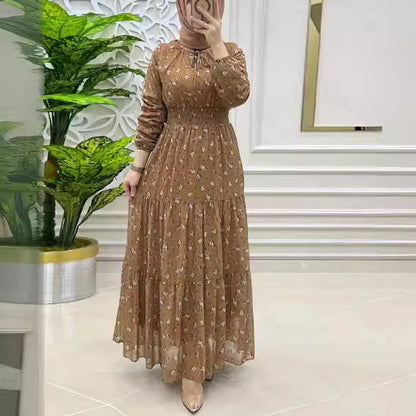 Chiffon Flower Elegant Dress