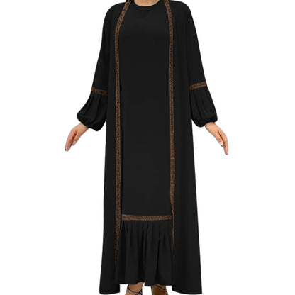 Sequin Two Pieces Abaya