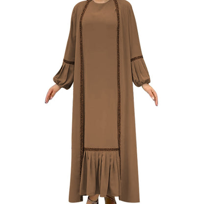 Sequin Two Pieces Abaya